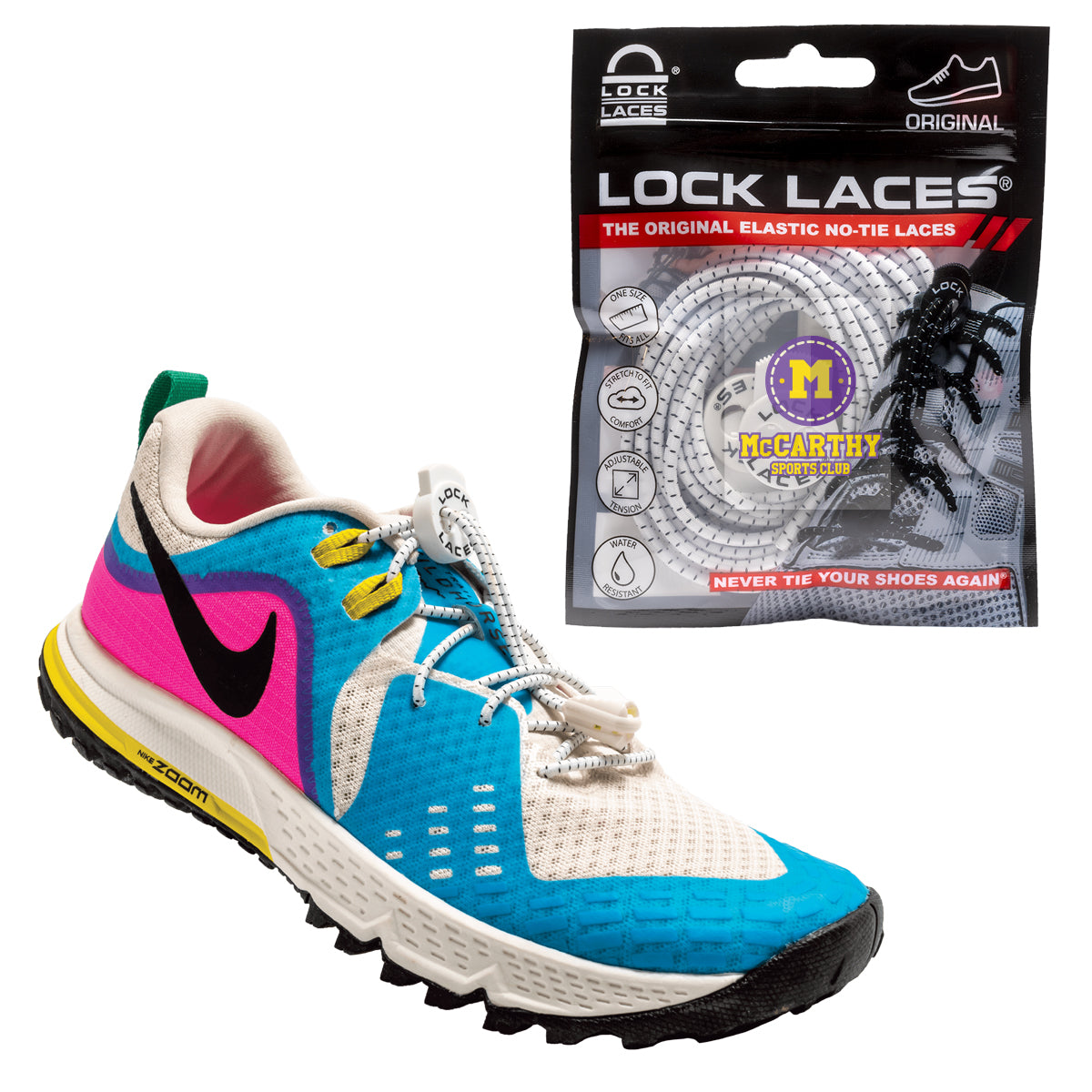 Lock Laces¬Æ No Tie Shoelaces