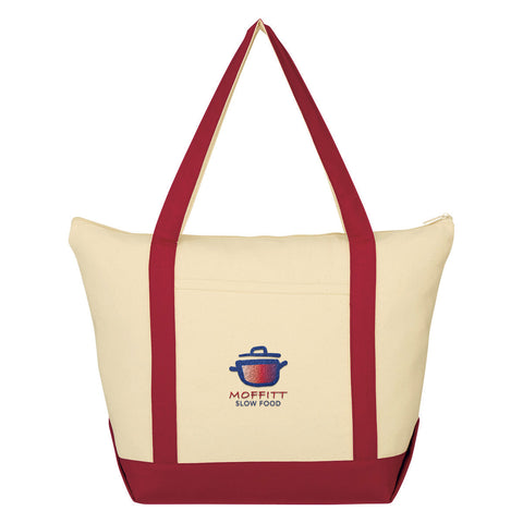 Folksy Cotton Tote Bag