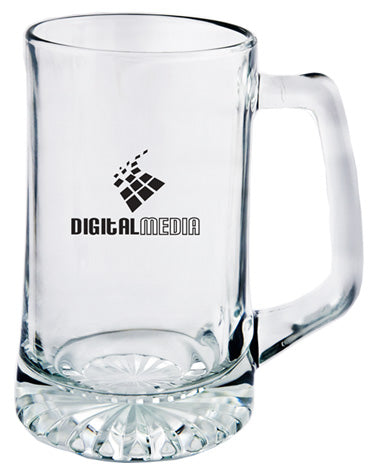 Rockstar Stein 15oz clear glass