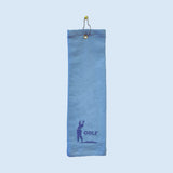 100% Cotton Velour Golf Towel 16"X18"