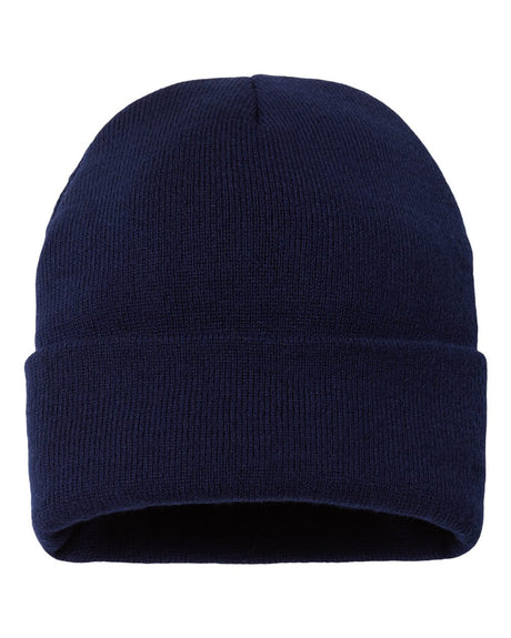 000463 Sportsman 12'' Sherpa Lined Cuffed Beanie