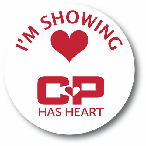 Circle Unlaminated Clothing Stickers (3.5