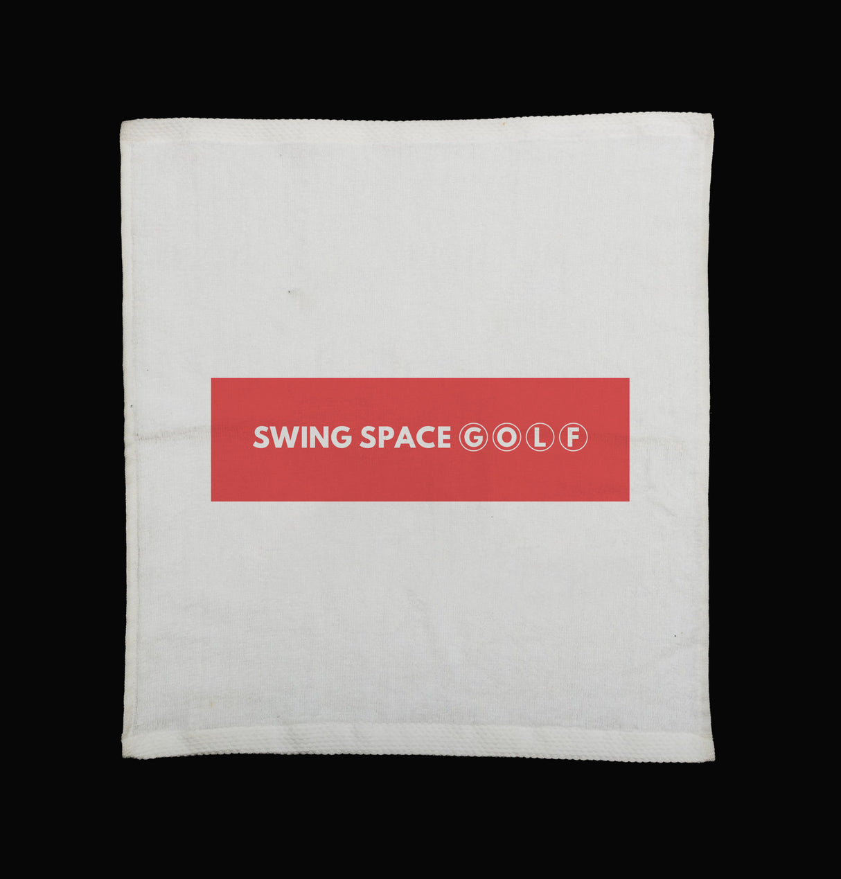 100% Cotton White Velour Rally Towel 15X18