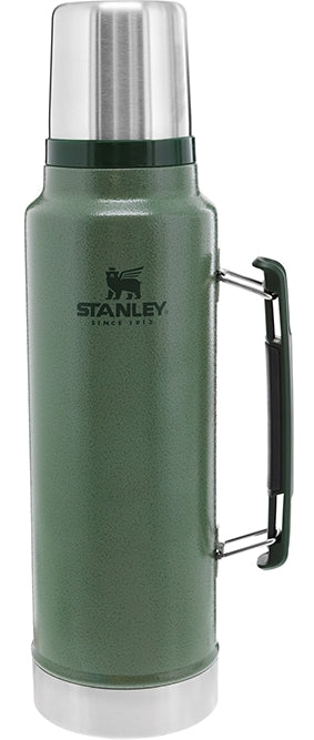 ~ Stanley® Set -Hammertone Green Vacuum Bottle 1.5qt & Light Green Adventure Cooler 16qt