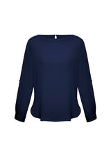 Madison Ladies Boatneck Shirt