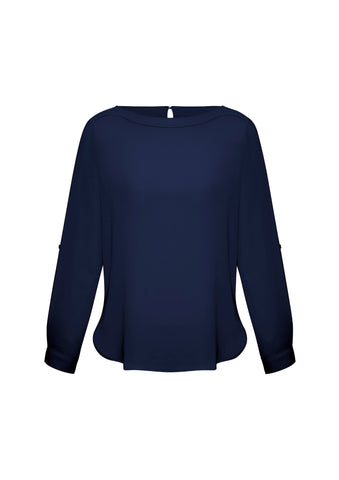 Madison Ladies Boatneck Shirt