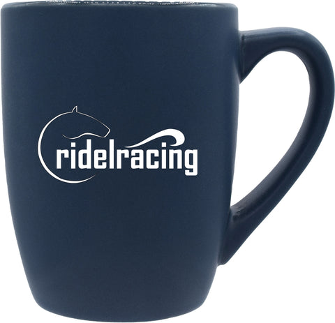 Economy Cottager 12oz matte blue mug