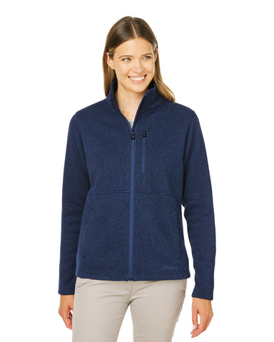 Marmot Mountain Ladies' Dropline Sweater Fleece Jacket