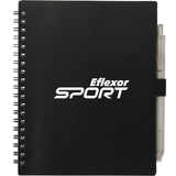5.5" x 7" FSC Recycled Spiral Notebook w/ RPET Pe