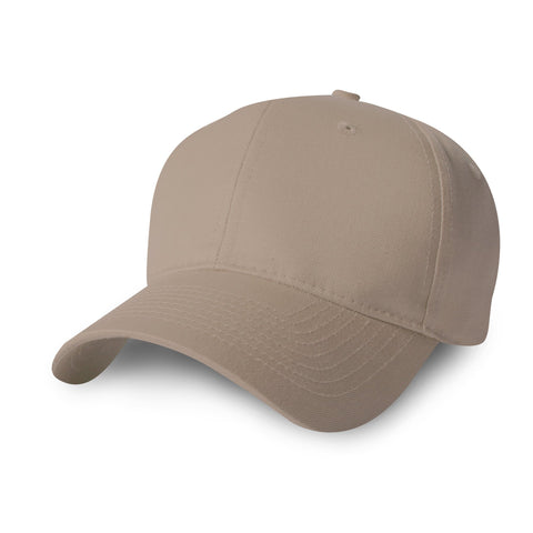 Constructed Cotton Twill Solid Cap (Solid Colors)