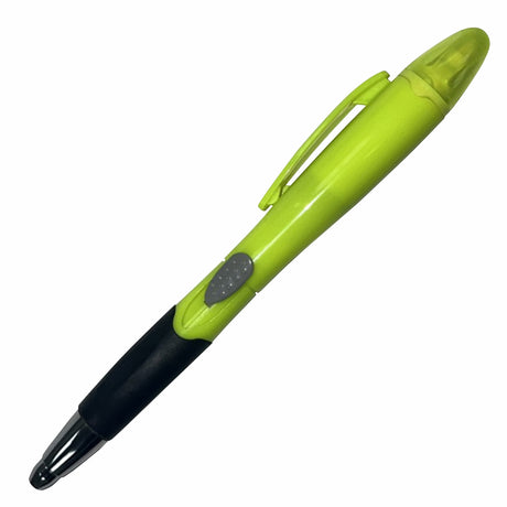 Dual Plastic Side Slide Action Pen/ Highlighter (3-5 Days)