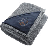 Heathered Fuzzy Fleece Blanket