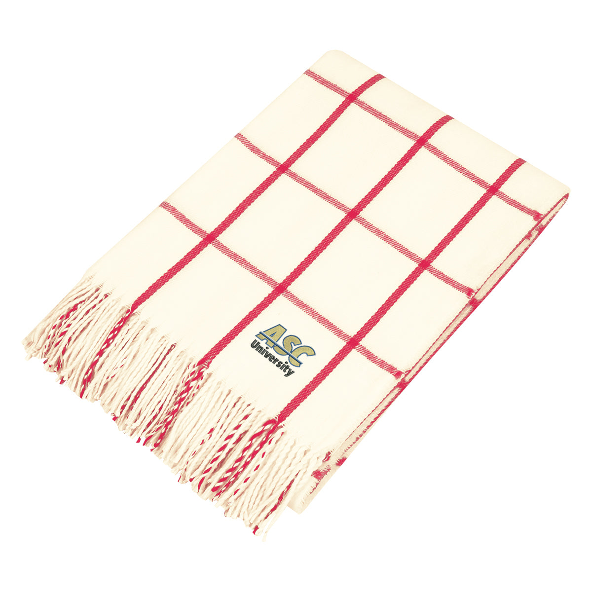 Charleston Fringed Throw Blanket