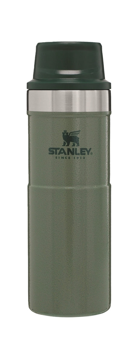 Stanley® Classic Trigger-Action travel mug 16oz hammertone green - Etched