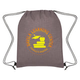 Crosshatch Non-woven Drawstring Bag