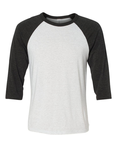 Bella+Canvas Unisex Three-Quarter Sleeve Baseball Tee