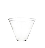 Stemless Martini 13.5oz clear glass