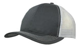 000964 Breathable Poly Twill Cap w/Mesh Back