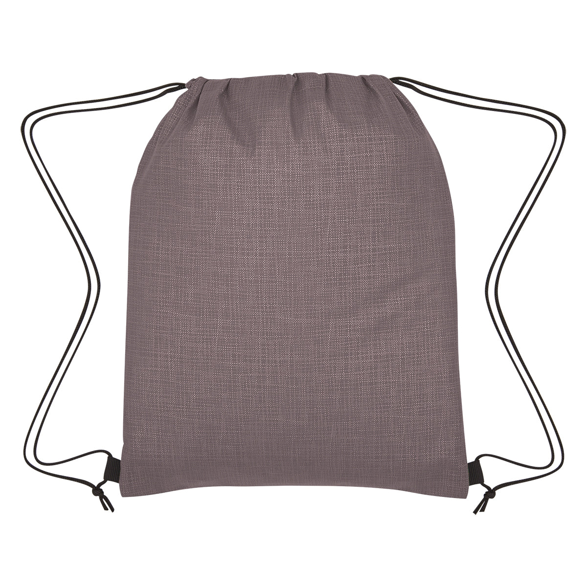 Crosshatch Non-woven Drawstring Bag