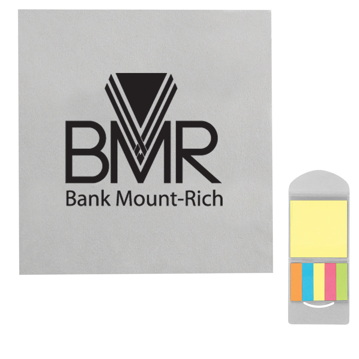 Sticky Notes And Flags In Pocket Case