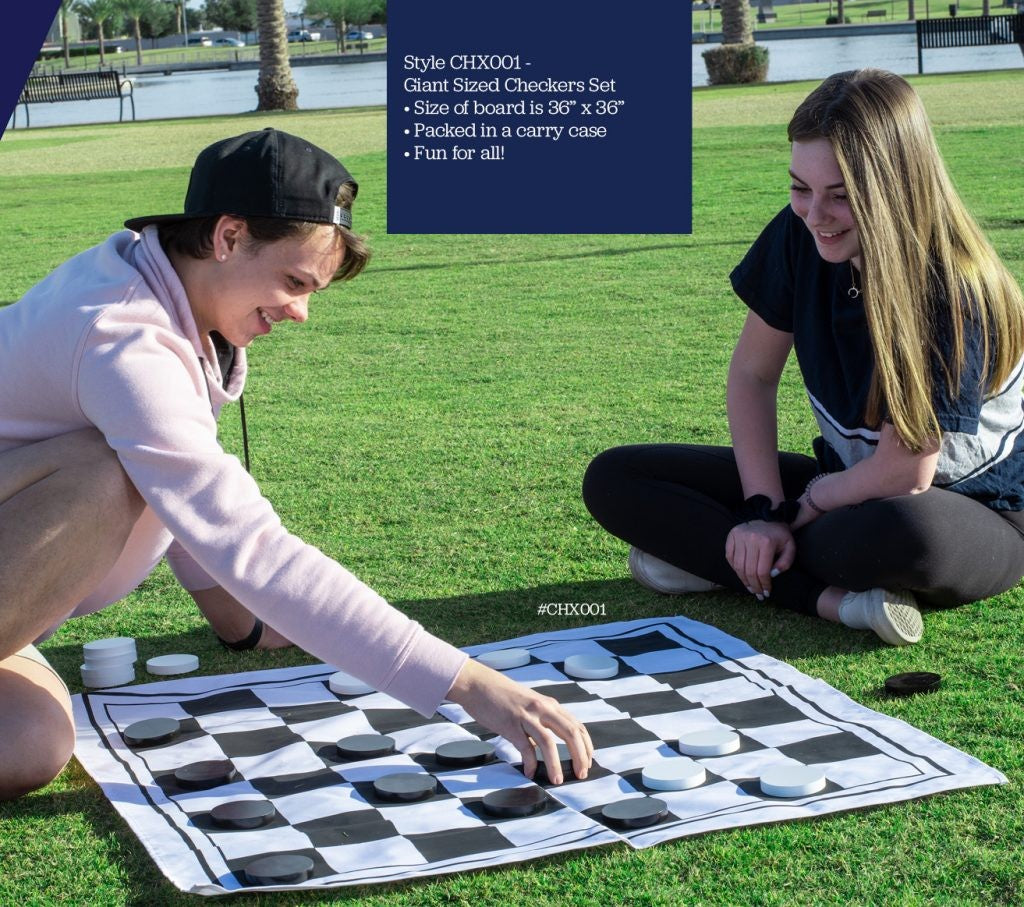 Giant Checkers Set