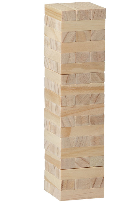 Tumbling Tower Wood Block Stacking Game