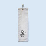 100% Cotton Velour Golf Towel 16"X18"