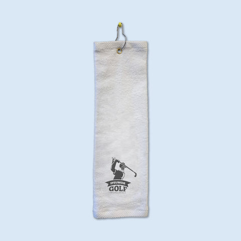 100% Cotton Velour Golf Towel 16