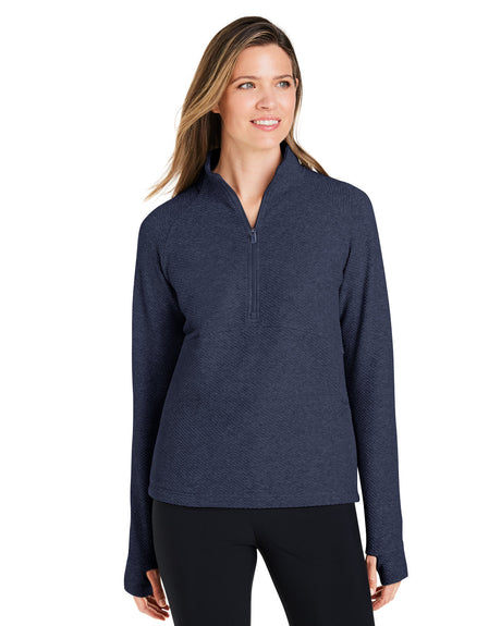 NORTH END Ladies' Spirit Textured Quarter-Zip
