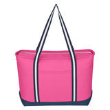 Large Cotton Canvas Admiral Tote Bag