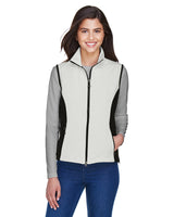 NORTH END Ladies' Three-Layer Light Bonded Performance Soft Shell Vest