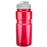 20 Oz. Translucent Recreation Bottle w/ Flip Top Lid