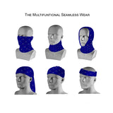 48 Hr Quick Ship - Team Building Sublimated Multifunction Tubular Headwear (Fandanna Bandanna)