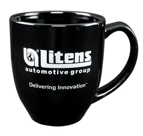 Bistro 16oz black mug