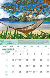 Galleria Wall Calendar 2025 Living Healthy