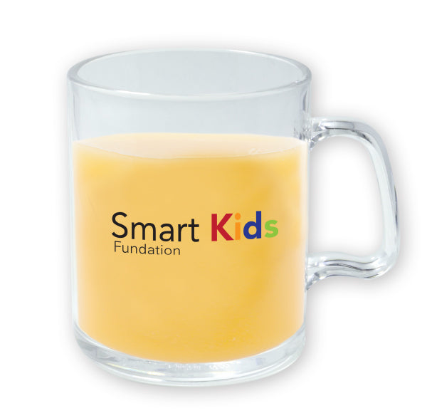 Mini Me 10oz clear acrylic coffee mug