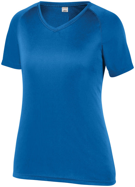 Ladies Attain Wicking Raglan Sleeve Tee