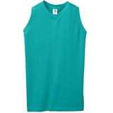 Girls' Sleeveless V-Neck Poly/Cotton Jersey