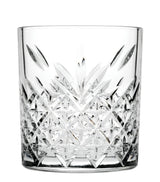 ~Timeless Whiskey 11.75 oz clear glass tumbler S/4 in a Midnight black gift box