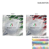 Microfiber Dri-Lite Suede Shammy Cooling 2-Tone Towel, 15x15, Sublimated Edge to Edge 2 sides