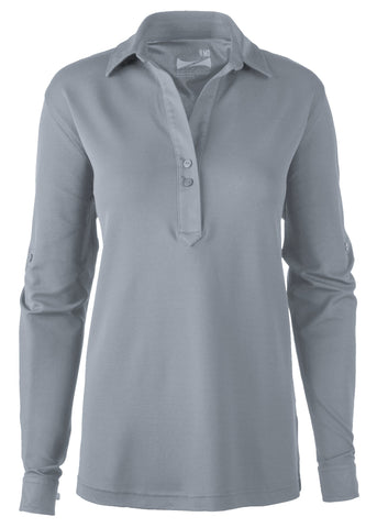 Zorrel® Ladies' Oxford Coolmax® Long Sleeve Tunic Shirt