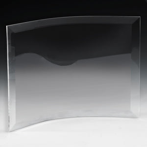 Freestanding Curved Screen Printed Award (6"x 8")