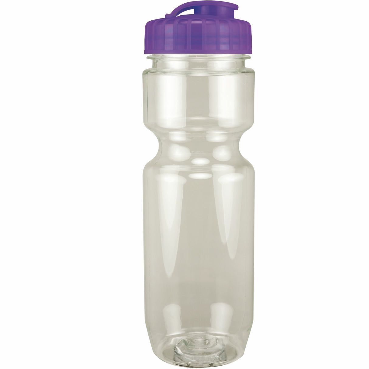 22 Oz. Translucent Bike Bottle w/ Flip Top Lid