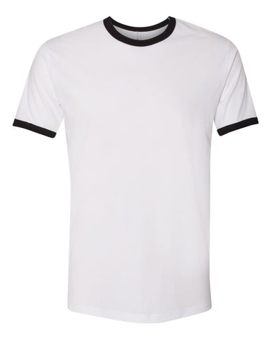 Next Level Unisex Fine Jersey Ringer T-Shirt