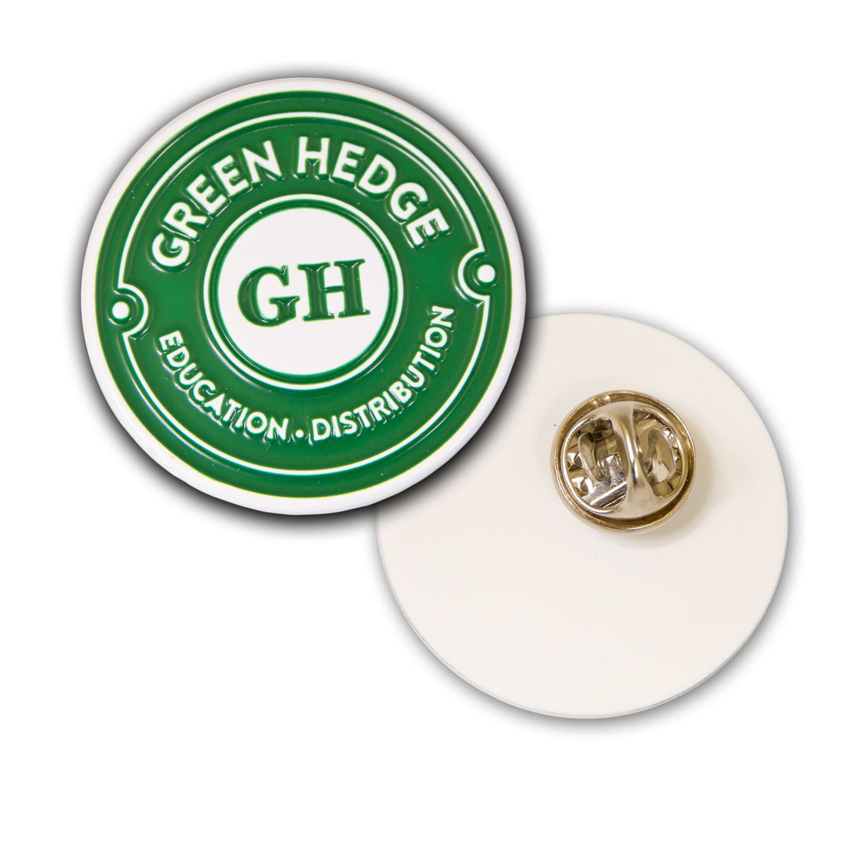 Iron Die Struck Soft Enamel Lapel Pin (1")