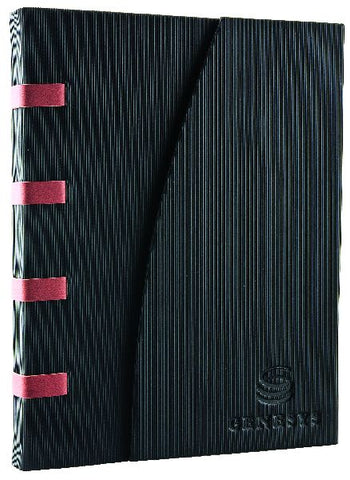 Andaman Journal black with magnetic fold over closure