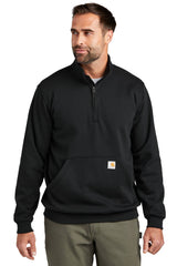 Carhartt Midweight ¬º Zip Mock Neck Sweatshirt