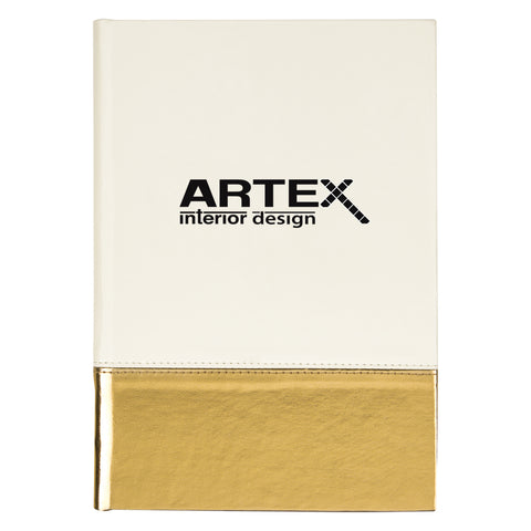 Metallic Two-tone Journal
