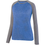 Ladies' Kinergy Two Color Long Sleeve Raglan Tee