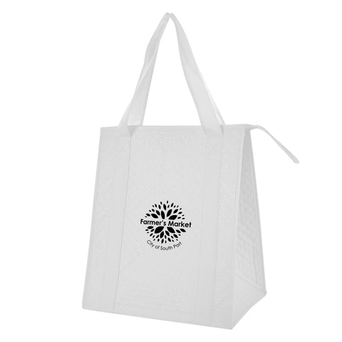 Dimples Non-woven Cooler Tote Bag